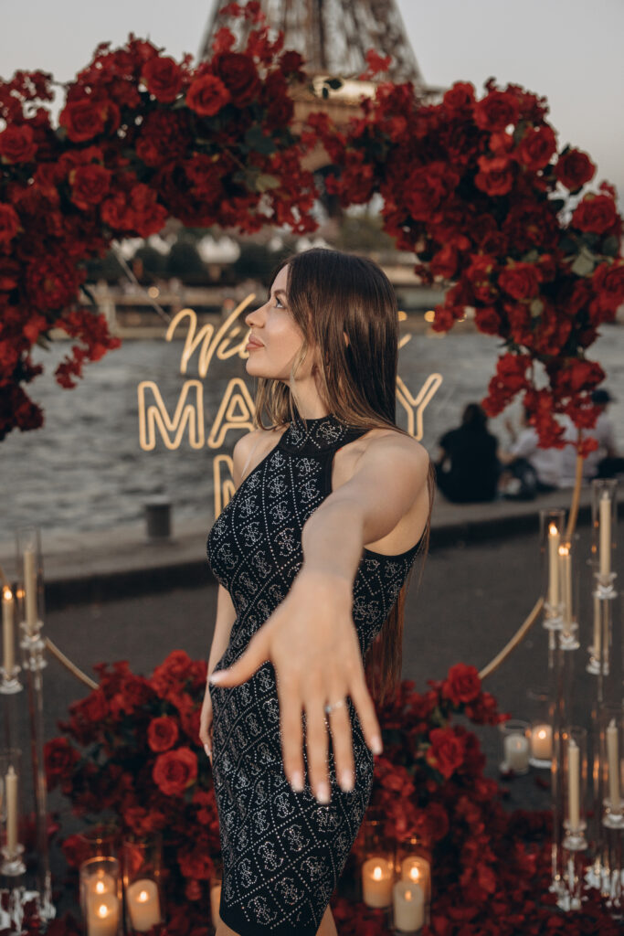 zásnuby v Paříži