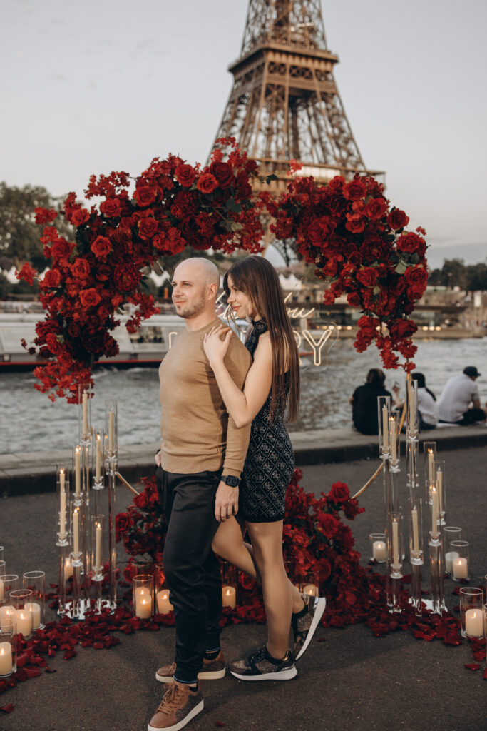 zásnuby v Paříži