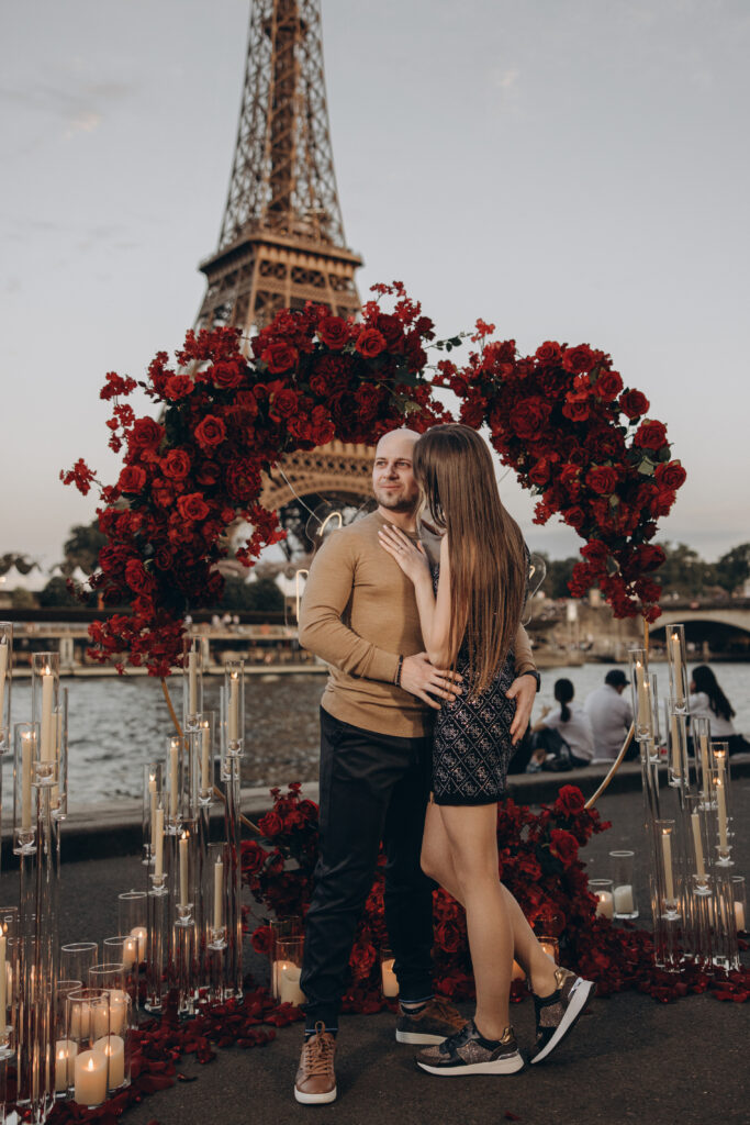 zásnuby v Paříži