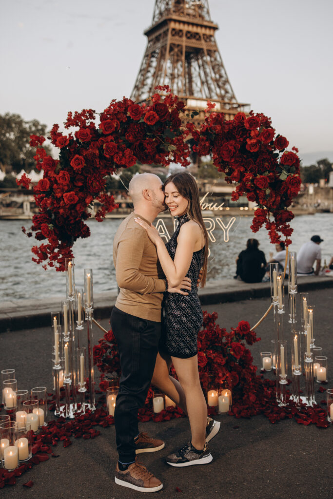 zásnuby v Paříži