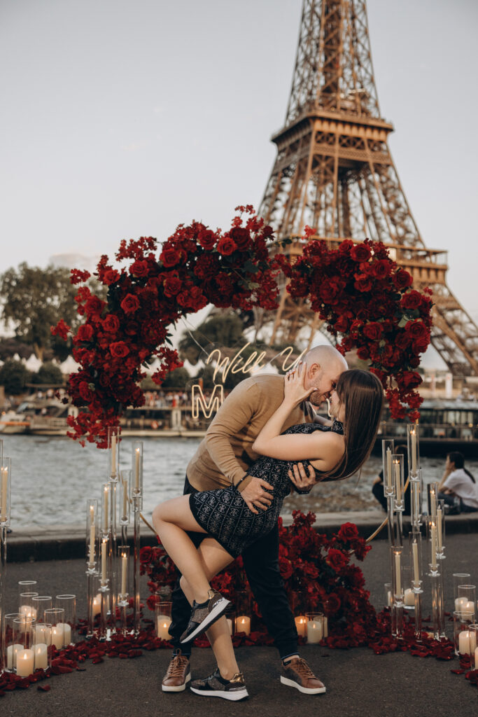 zásnuby v Paříži
