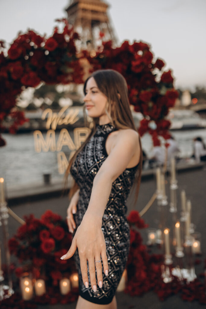 zásnuby v Paříži