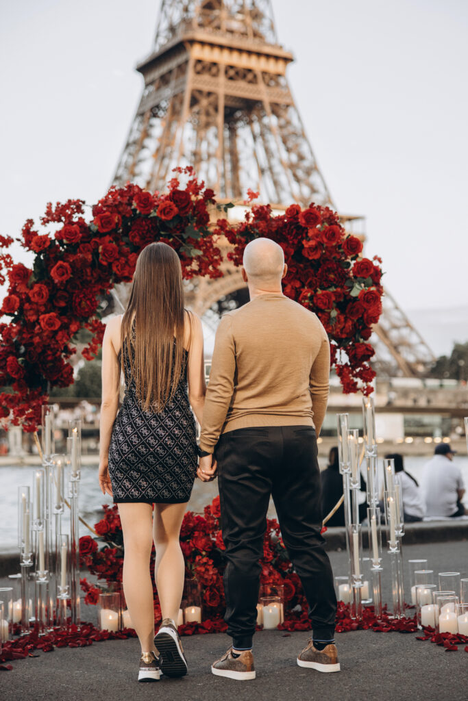 zásnuby v Paříži