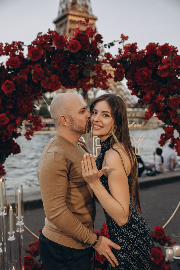 zásnuby v Paříži
