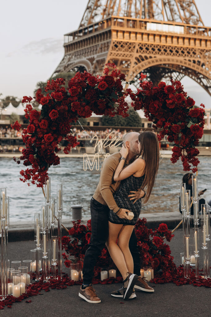 zásnuby v Paříži