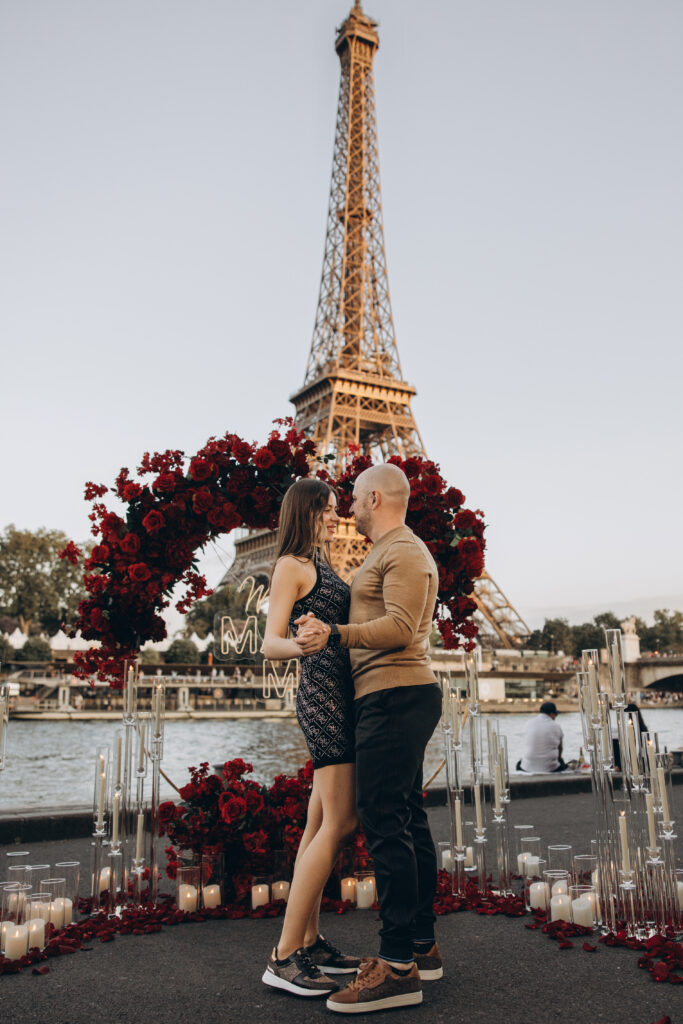 zásnuby v Paříži