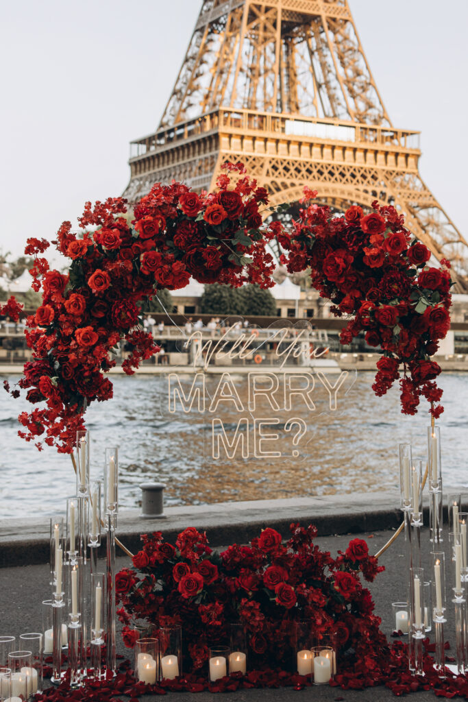 zásnuby v Paříži