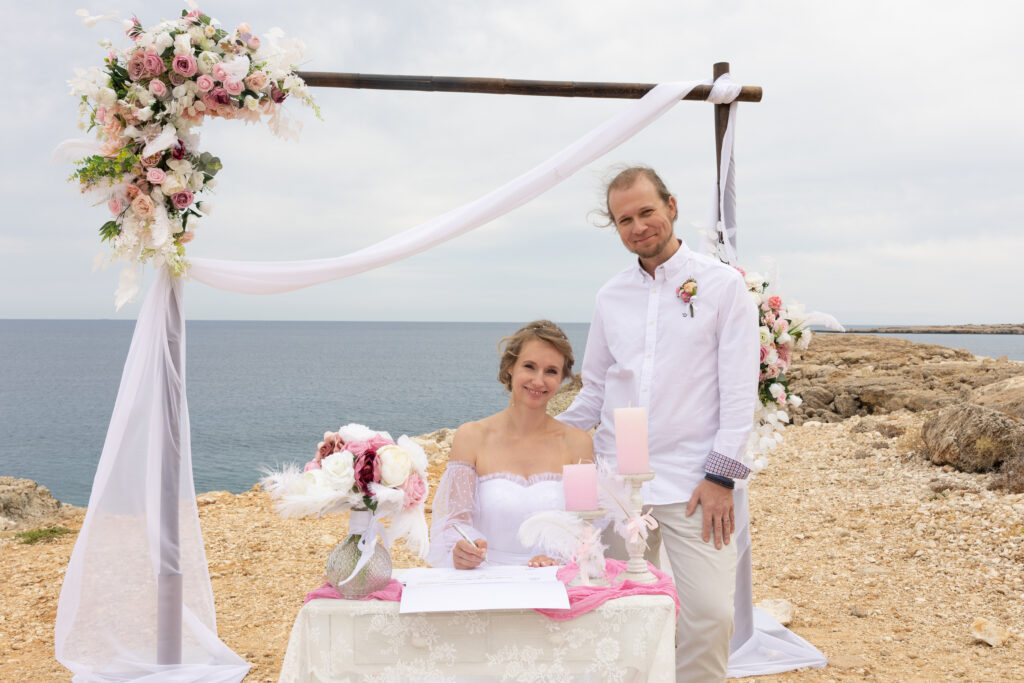 svatba na Kypru