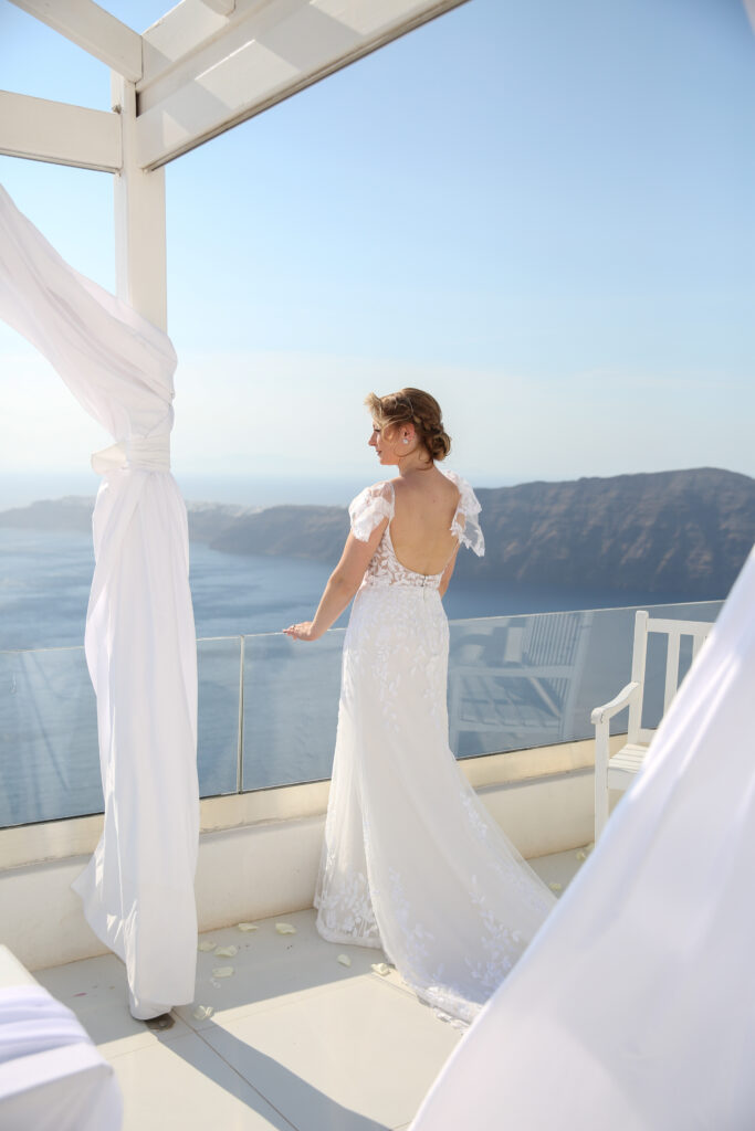 svatba v Řecku na Santorini