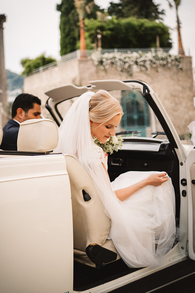 svatba v Itálii Amalfi Ravello