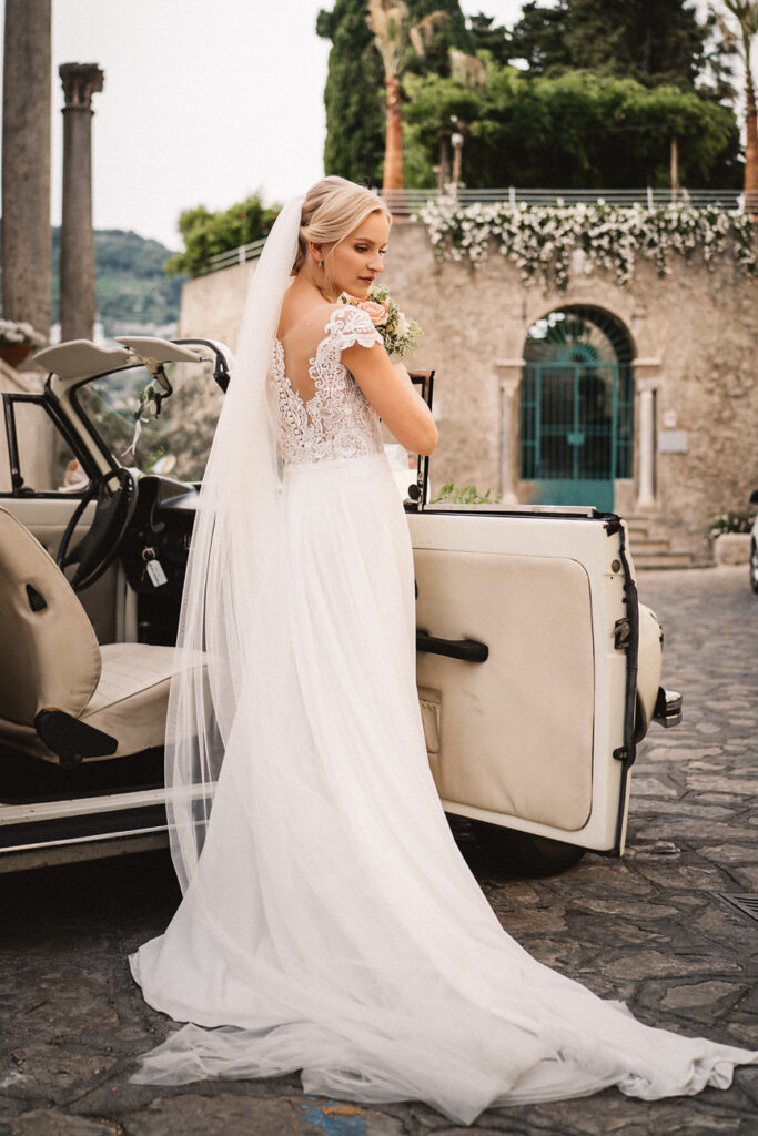 svatba v Itálii Amalfi Ravello