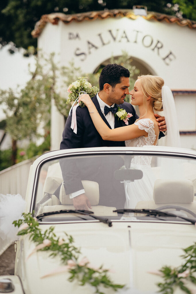 svatba v Itálii Amalfi Ravello