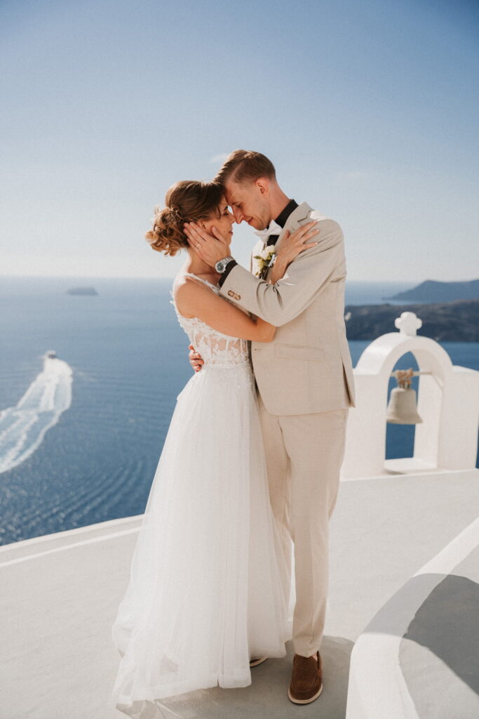 svatba v Řecku na Santorini