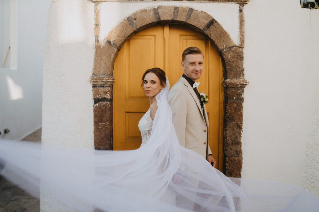 svatba v Řecku na Santorini