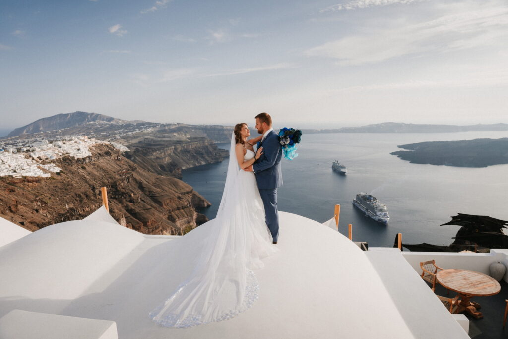 svatba v Řecku na Santorini