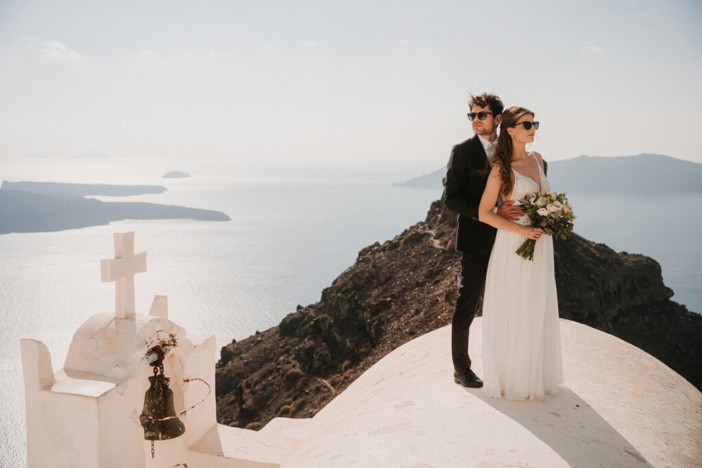 svatba v Řecku na Santorini