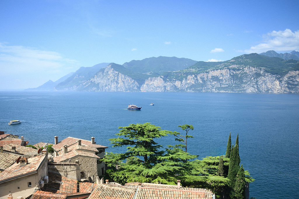 svatba v Itálii u jezera Lago di Garda