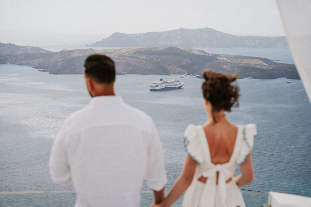 svatba v Řecku na Santorini