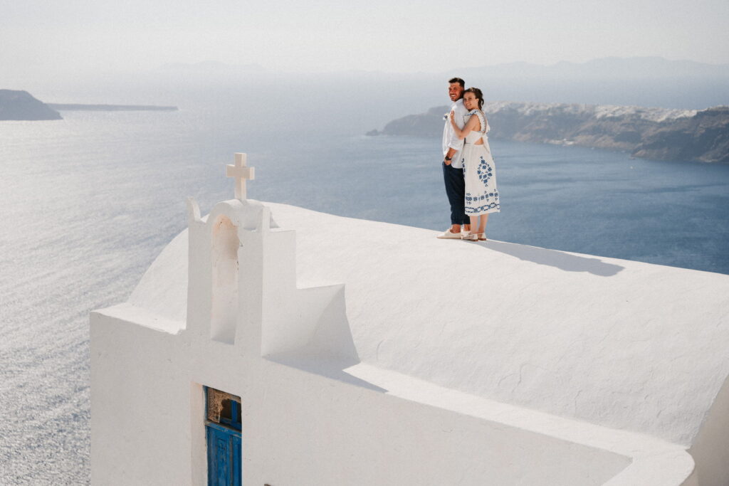 svatba v Řecku na Santorini